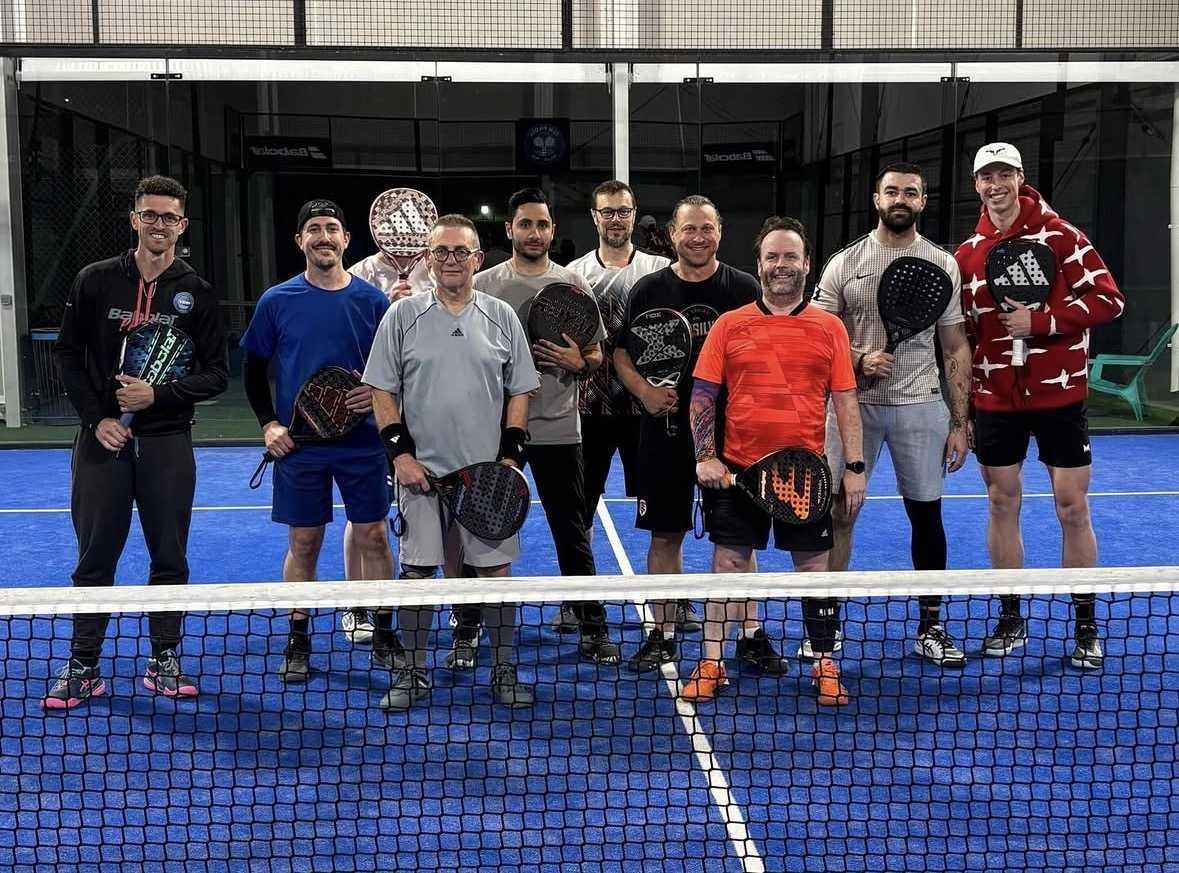 Fin du premier Stage Padel Avril