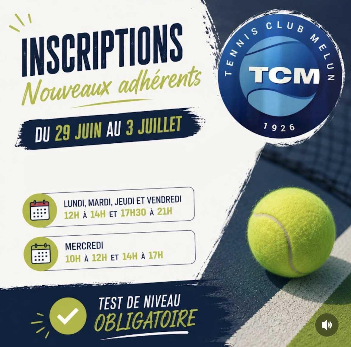 Inscriptions ouvertes ! Inscriptions ouvertes !