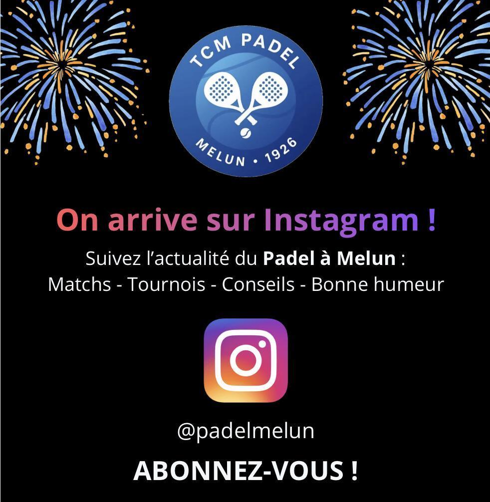 Compte instagram padelmelun