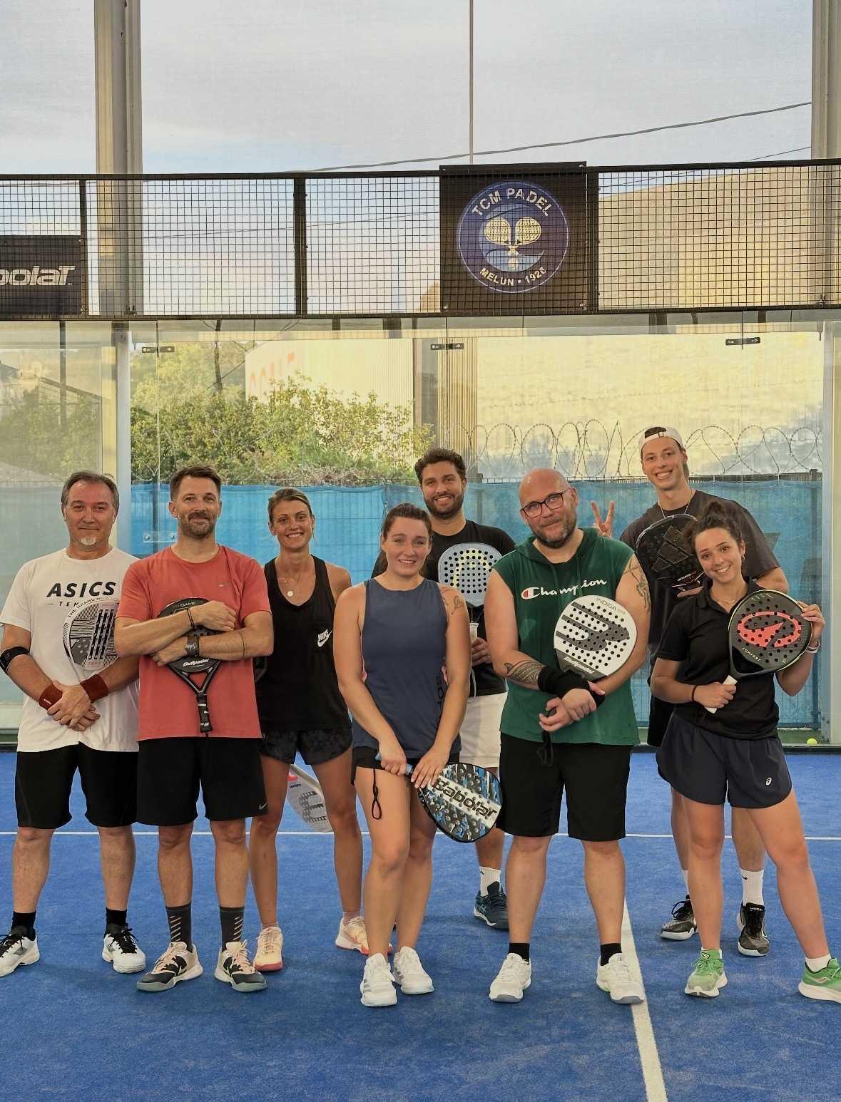 Fin des Stages de Padel de Août 