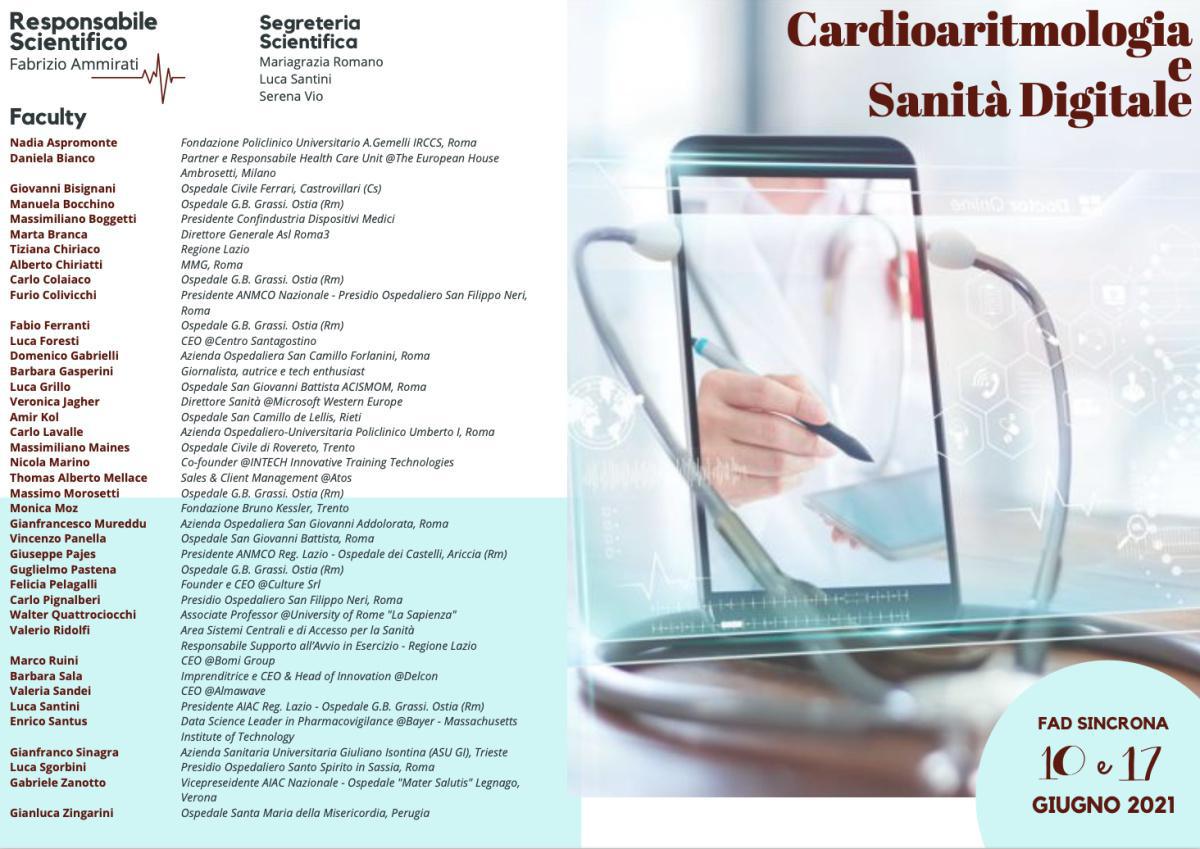 Programma: Cardioaritmologia e sanità digitale