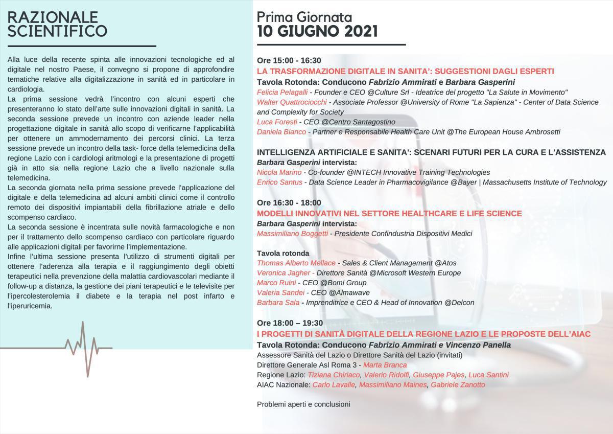 Cardiologia Digitale 2021 Cardiologia Digitale 2021