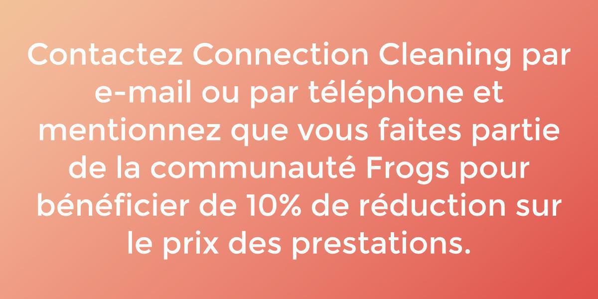 Connection Cleaning Connection Cleaning