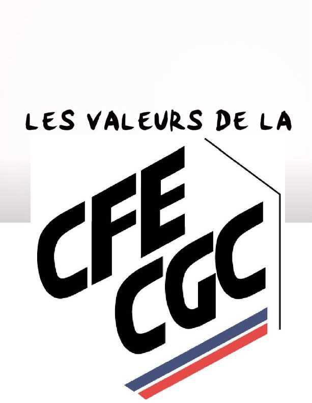 Les valeurs de la CFE-CGC