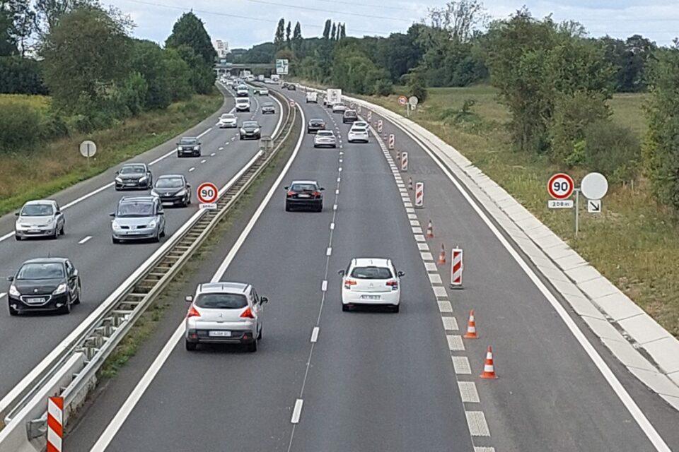 Ouverture aujourd'hui de la voie réservée aux bus sur l'axe Nantes-Rennes