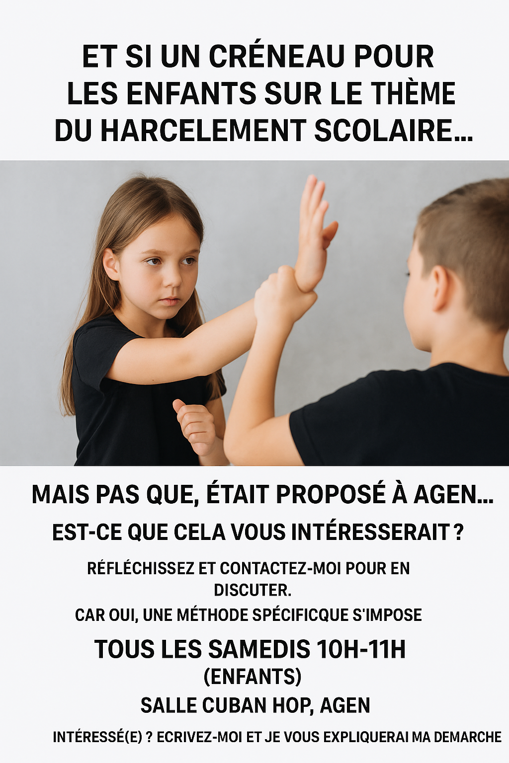 Cours collectif enfant et parent 