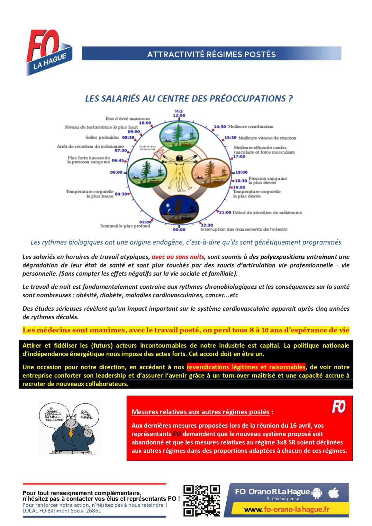 ULTIMES REVENDICATIONS ATTRACTIVITE REGIMES POSTES