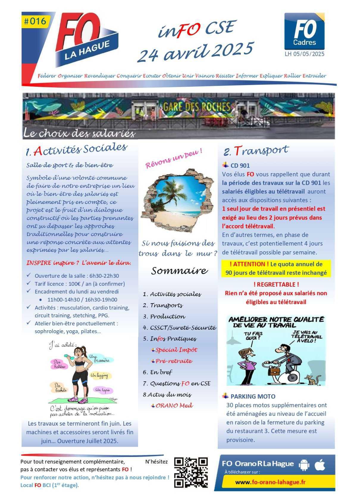 INFO CSE Avril