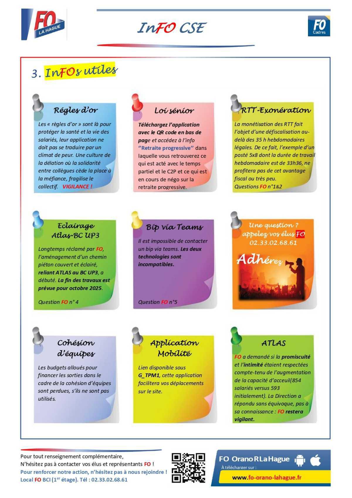 INFO CSE AOUT