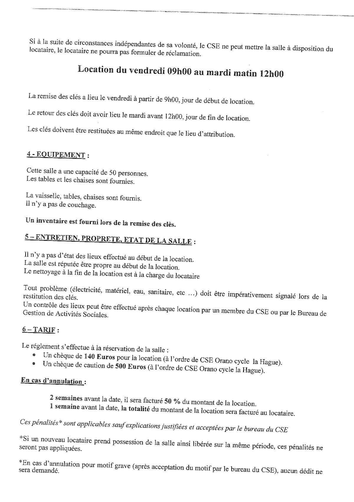 NOTES de REGLEMENTATION (intégration en cours sur votre appli)