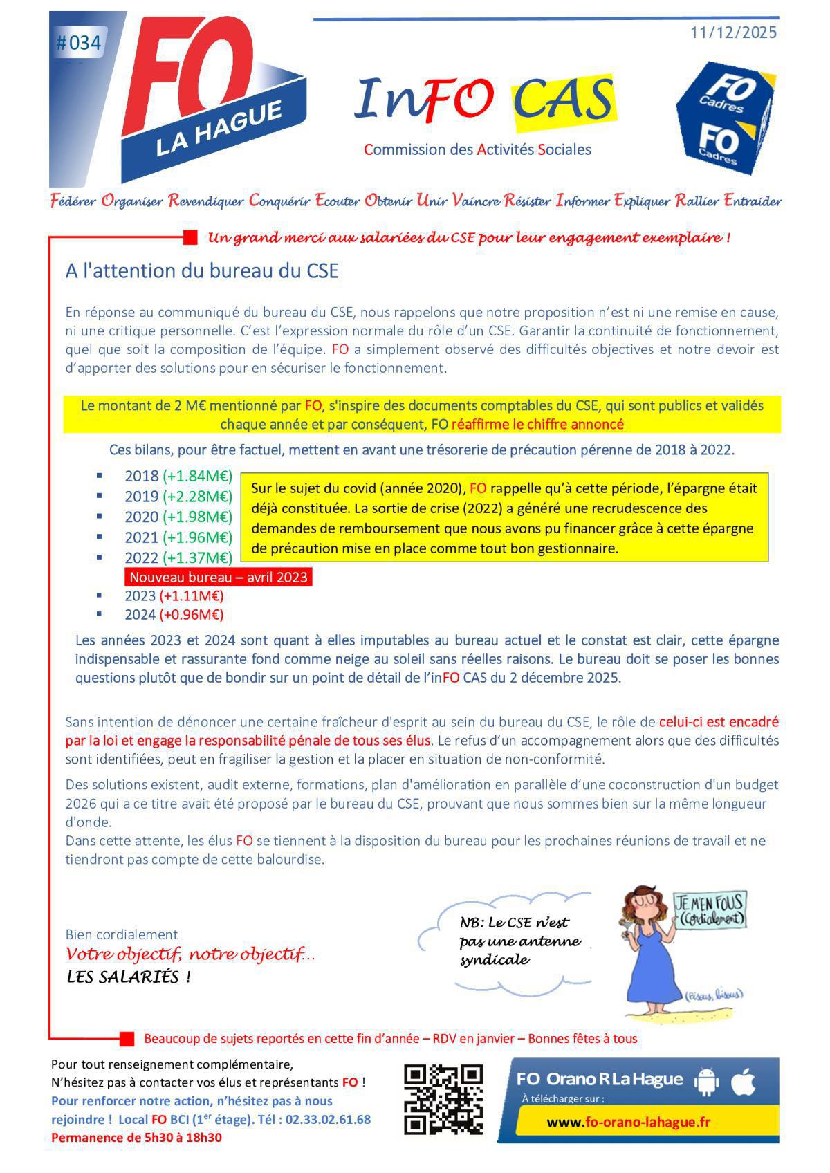 InFO CAS-Spécial recadrage