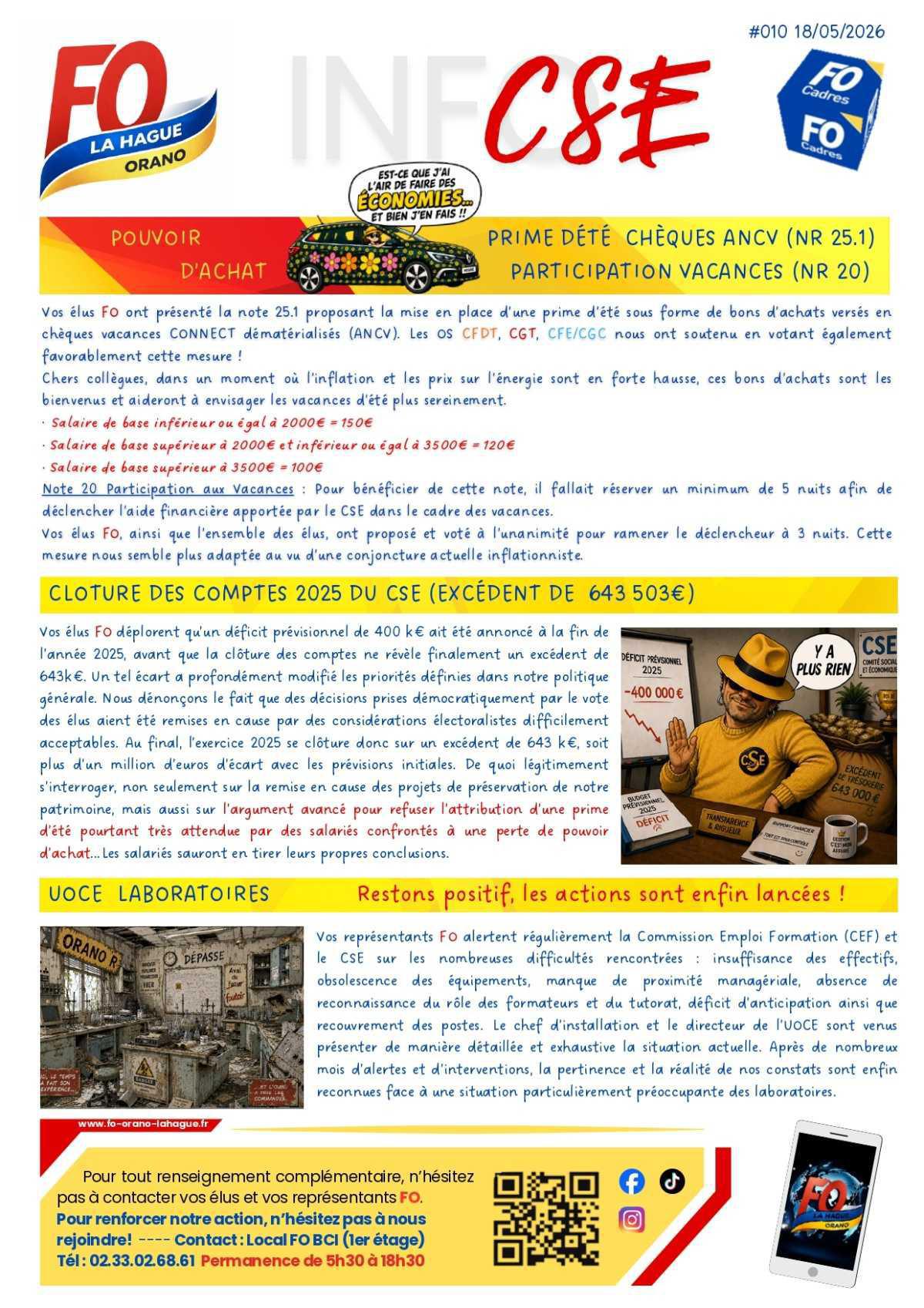 INFO CSE Avril