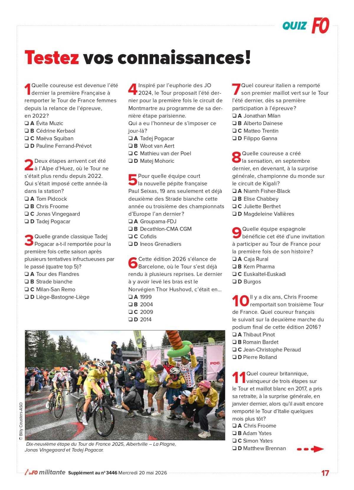 TOUR DE FRANCE 2026