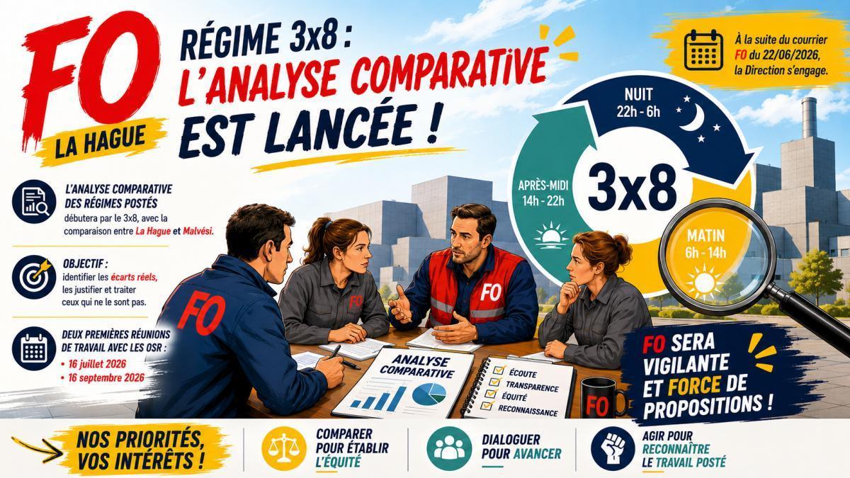 Primes de postes 3x8 FO toujours au combat