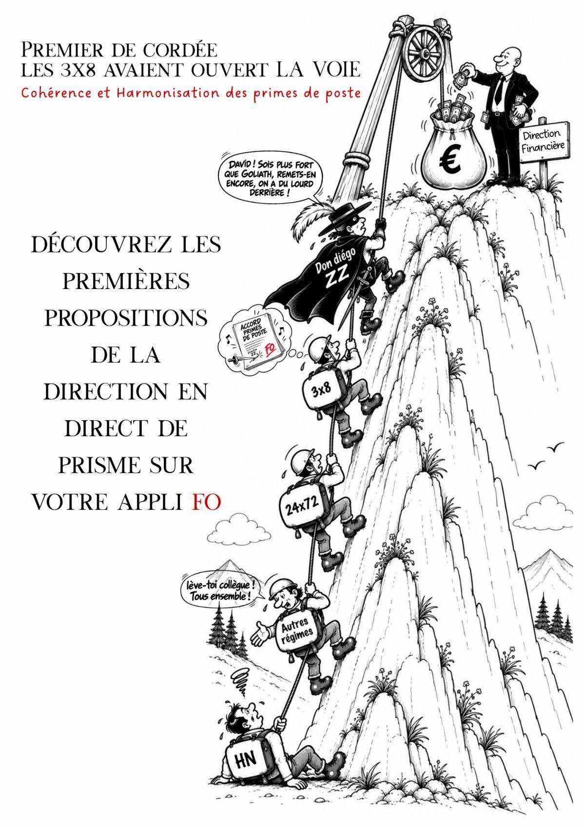 VIVEZ EN DIRECT LA NÉGOCIATION RÉGIMES POSTÉS