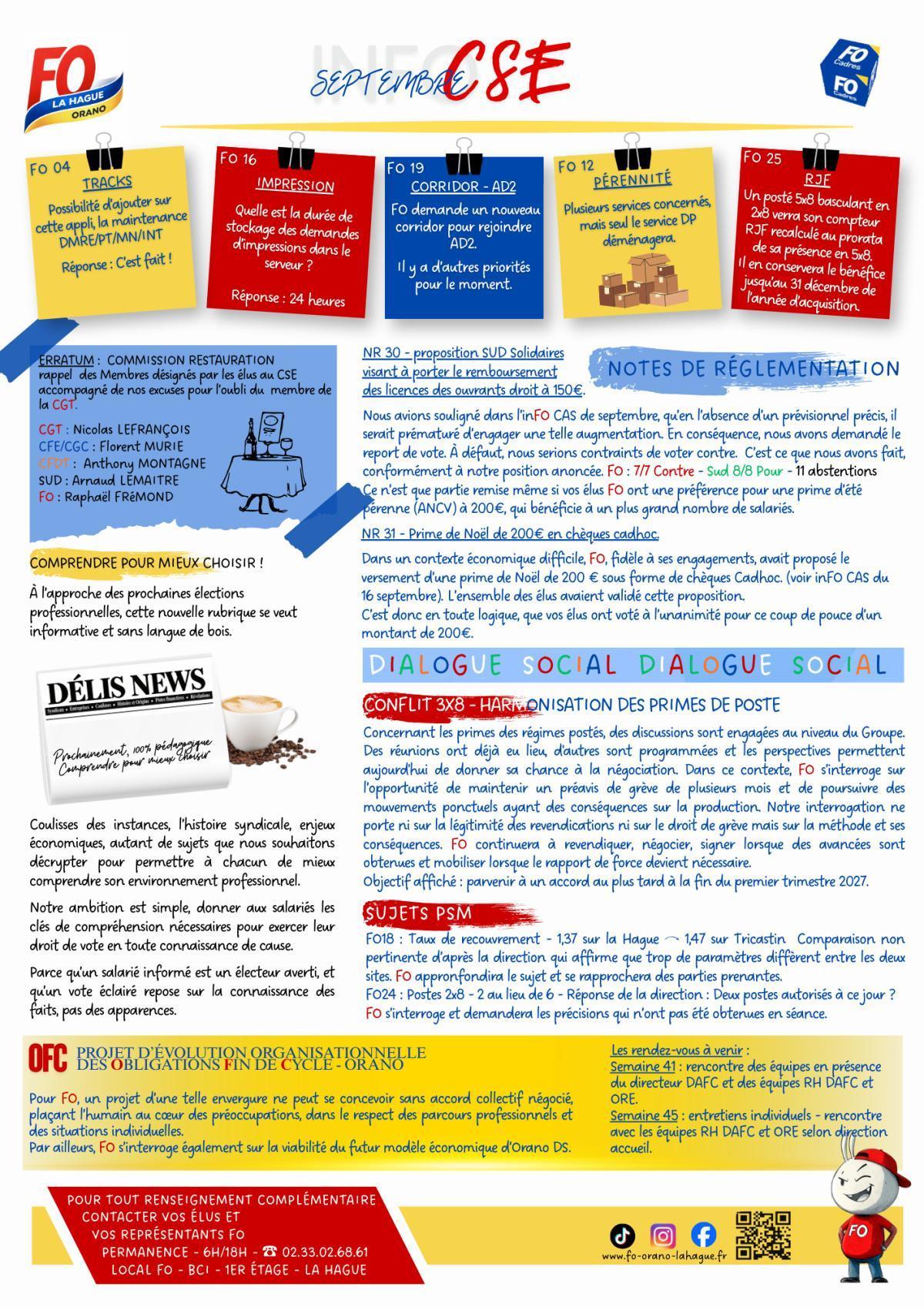 InFO CSE Septembre