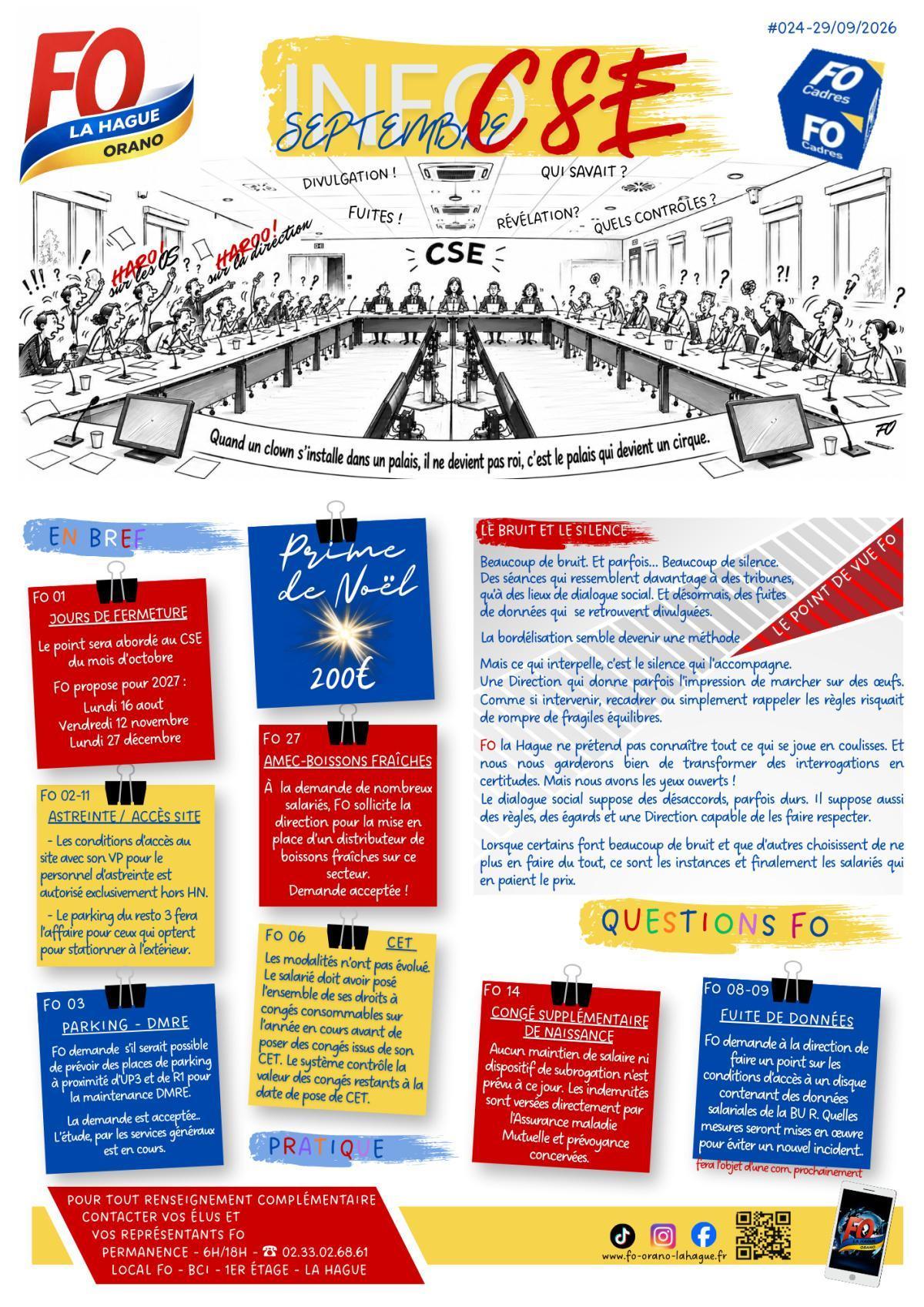 InFO CSE Septembre