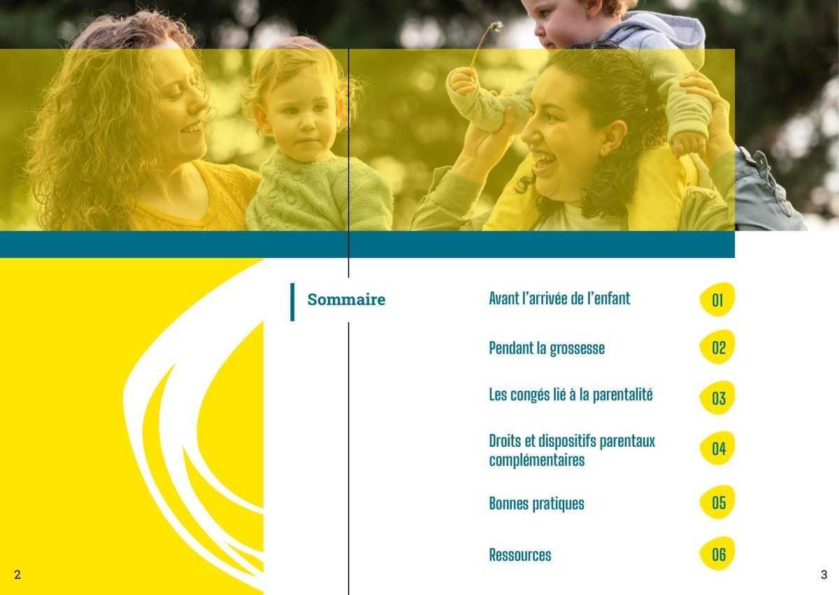 Guide parentalité d'Orano Recyclage La Hague