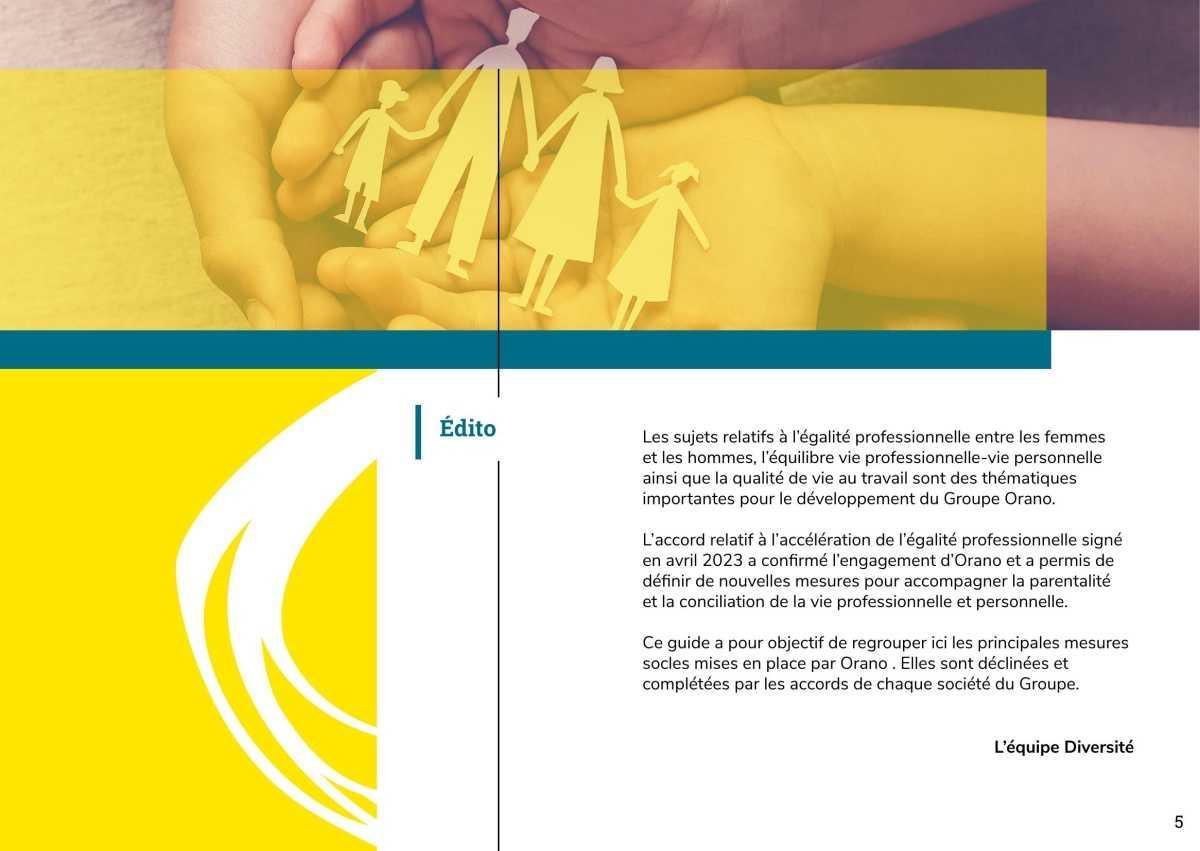 Guide parentalité d'Orano Recyclage La Hague