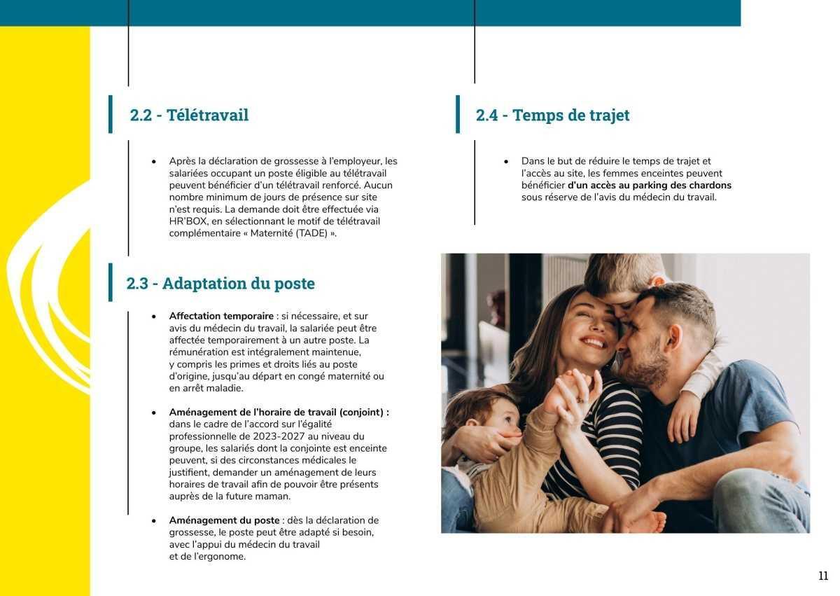 Guide parentalité d'Orano Recyclage La Hague