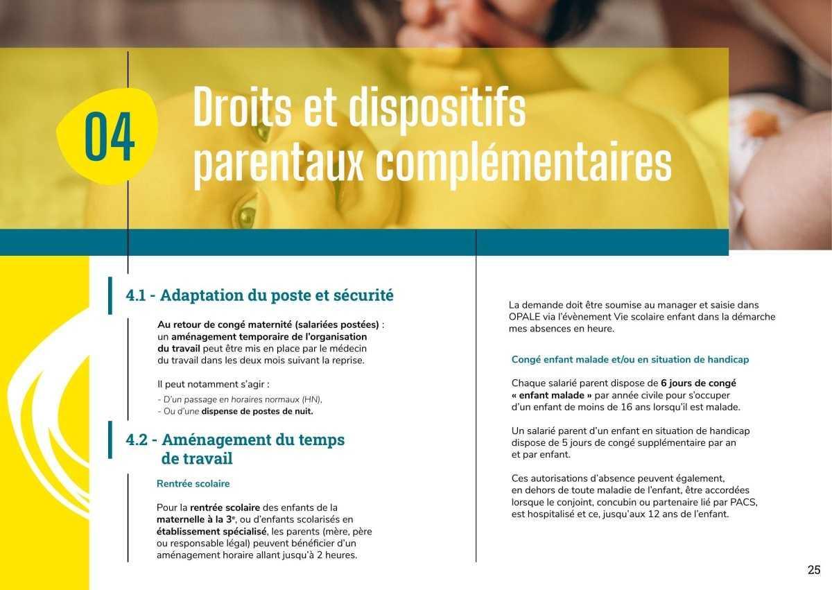 Guide parentalité d'Orano Recyclage La Hague