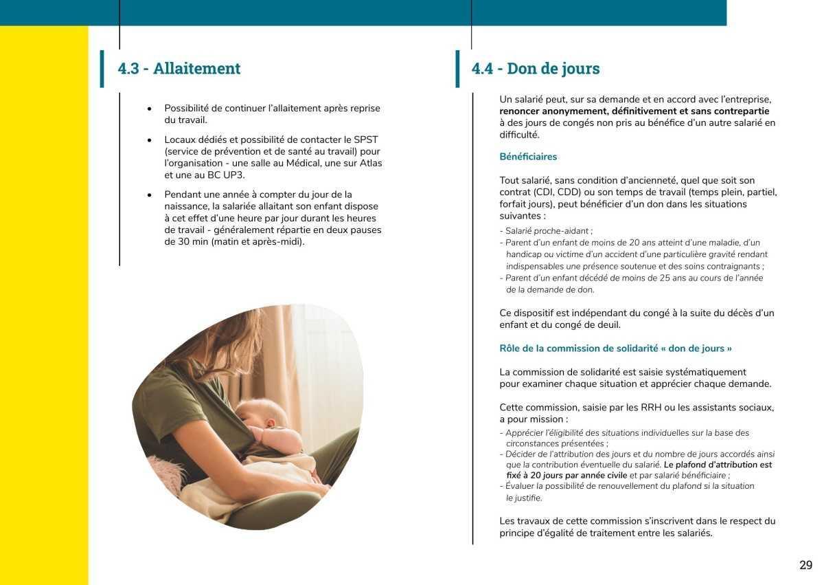 Guide parentalité d'Orano Recyclage La Hague