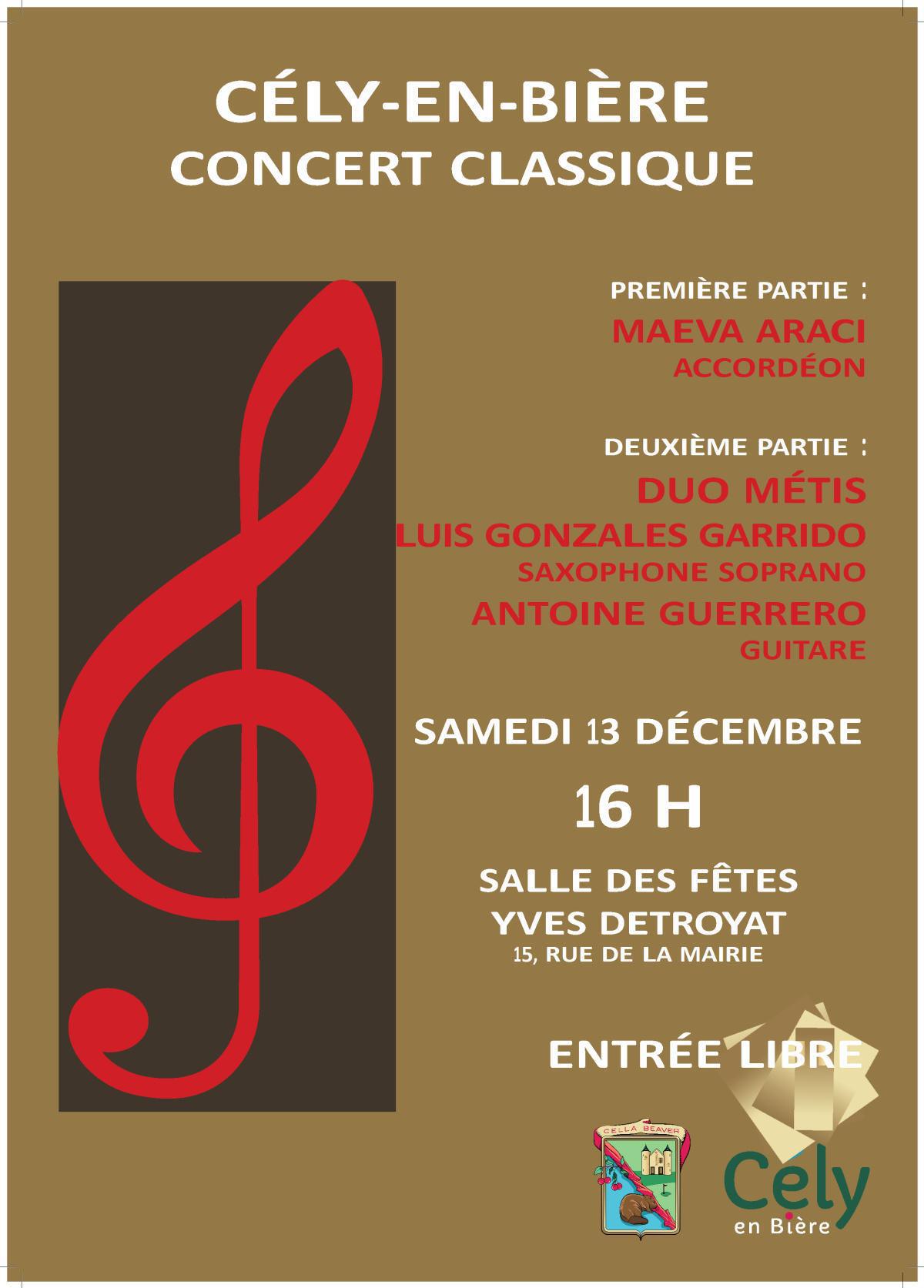 CONCERTS CLASSIQUES