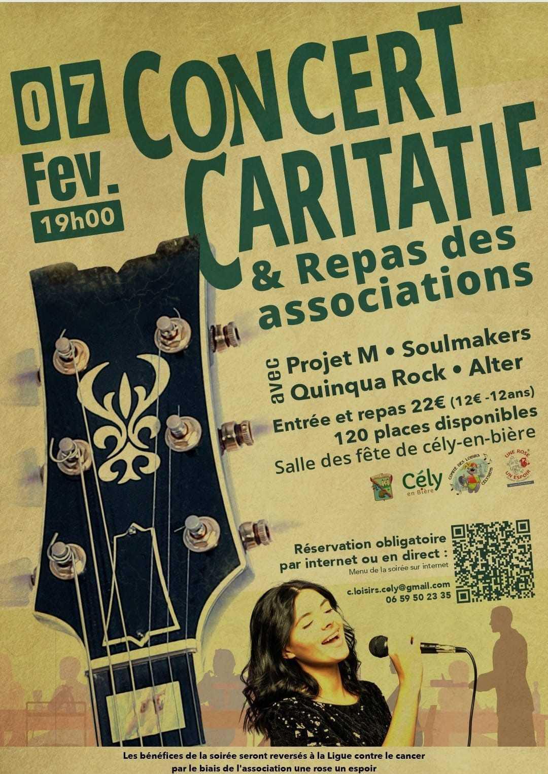 Repas et concert des associations