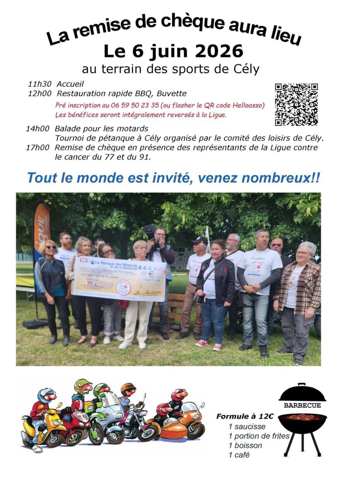 Tournoi de pétanque au profit de la ligue contre le cancer