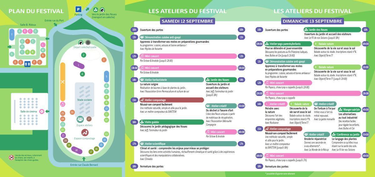 La 19ème édition du Festival Terre Avenir - Moret-Loing-et-Orvanne