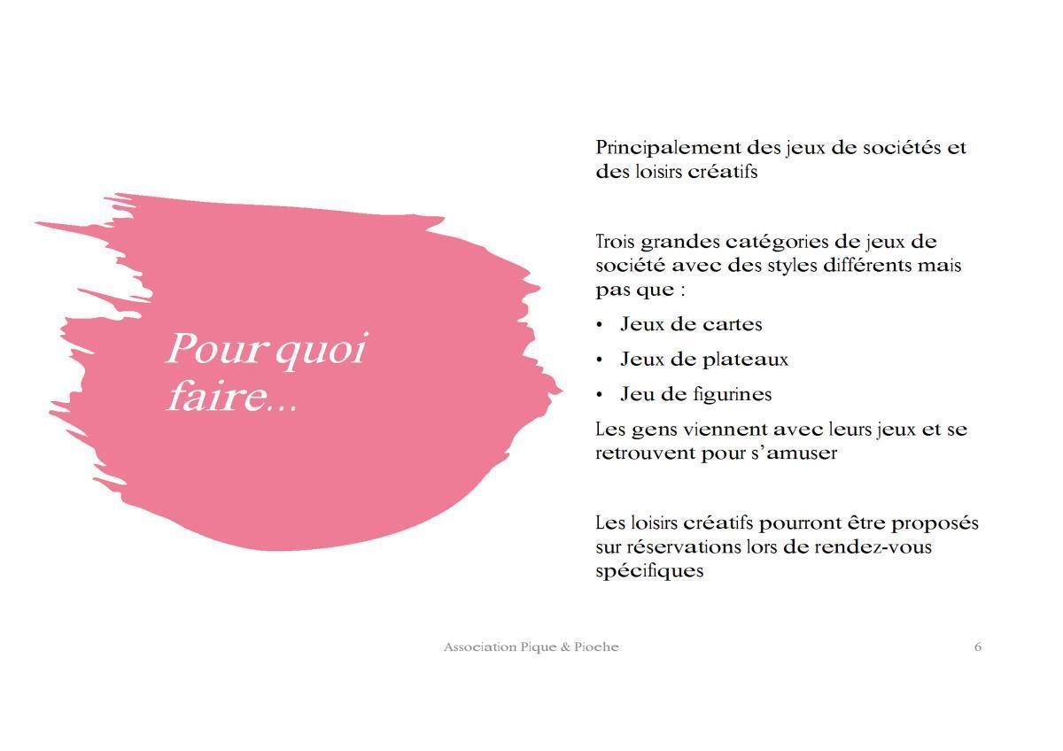 Association Pique et Pioche - Vendredi 18 septembre 2026 à 20H00