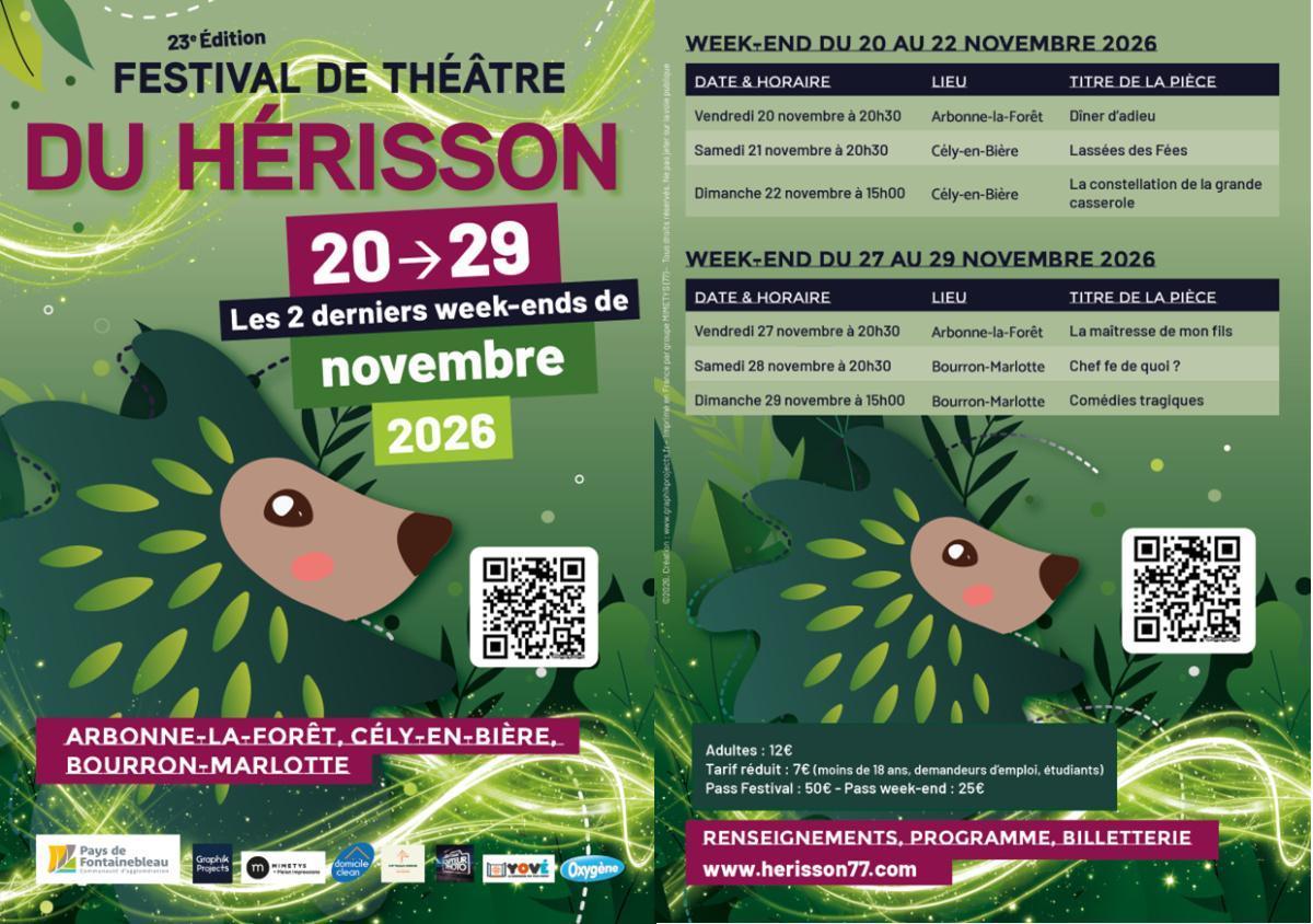 Festival de Théâtre du Hérisson 