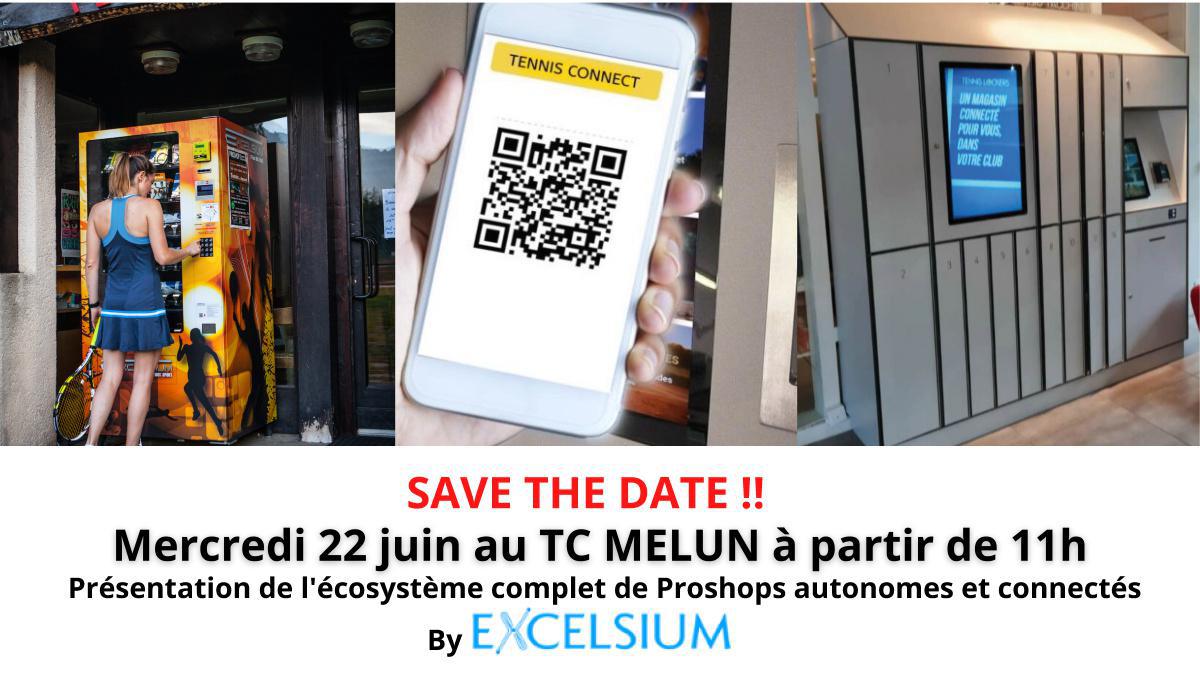 Location libre service au TC Melun : inauguration de leurs nouveaux outils