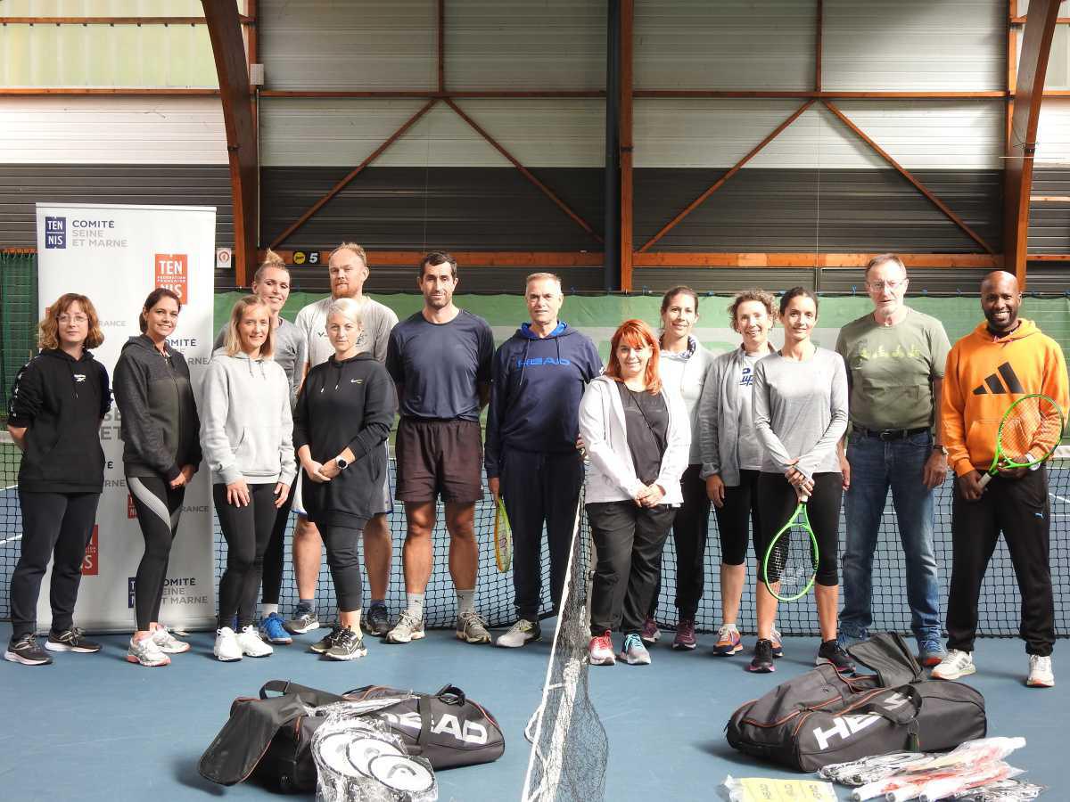 Nouvelle formation des CPC, le tennis en milieu scolaire pour les cycle 2 et 3