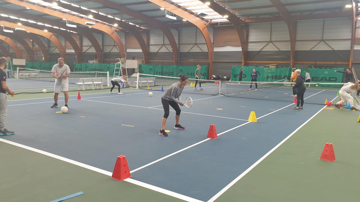 Nouvelle formation des CPC, le tennis en milieu scolaire pour les cycle 2 et 3