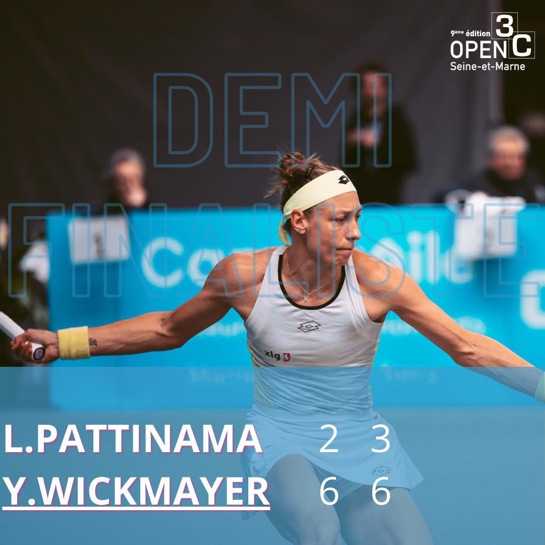 Yanina Wickmayer : Deuxième demi-finaliste