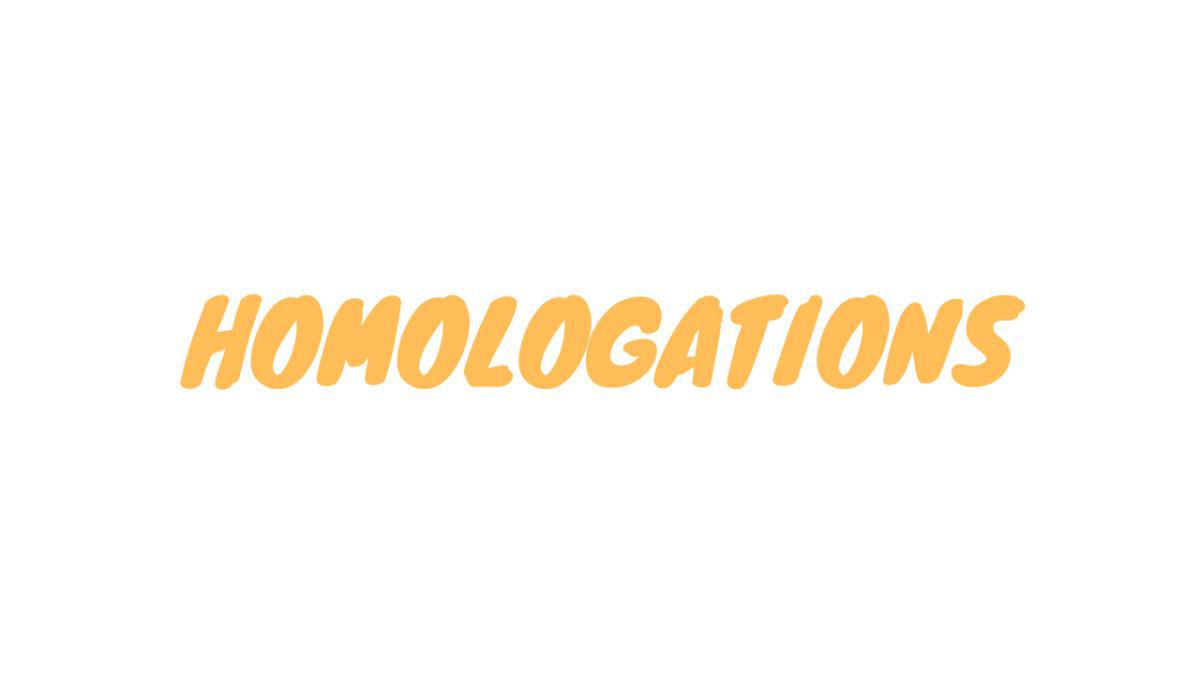 Homologation des tournois du 01/05 au 31/08