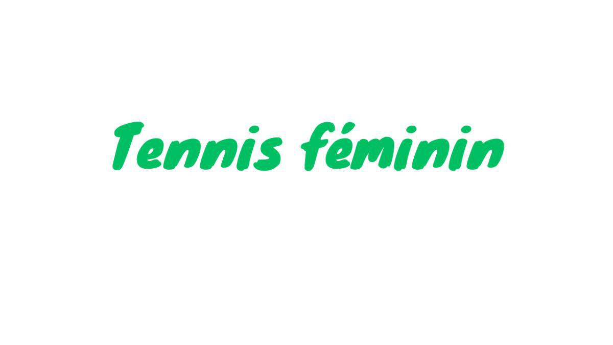 Inscriptions Trophée ô Féminin