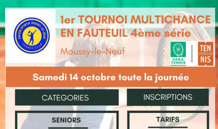 1er tournoi Multichance en Fauteuil 4ème série