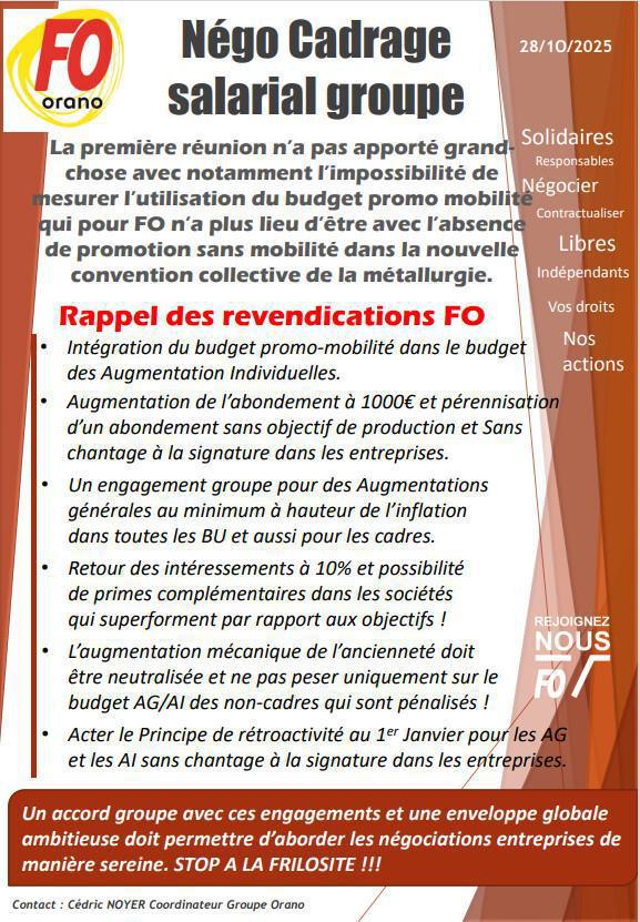 Avant les NAO dans les entreprises, le cadrage salarial groupe doit permettre de la sérénité dans le groupe !