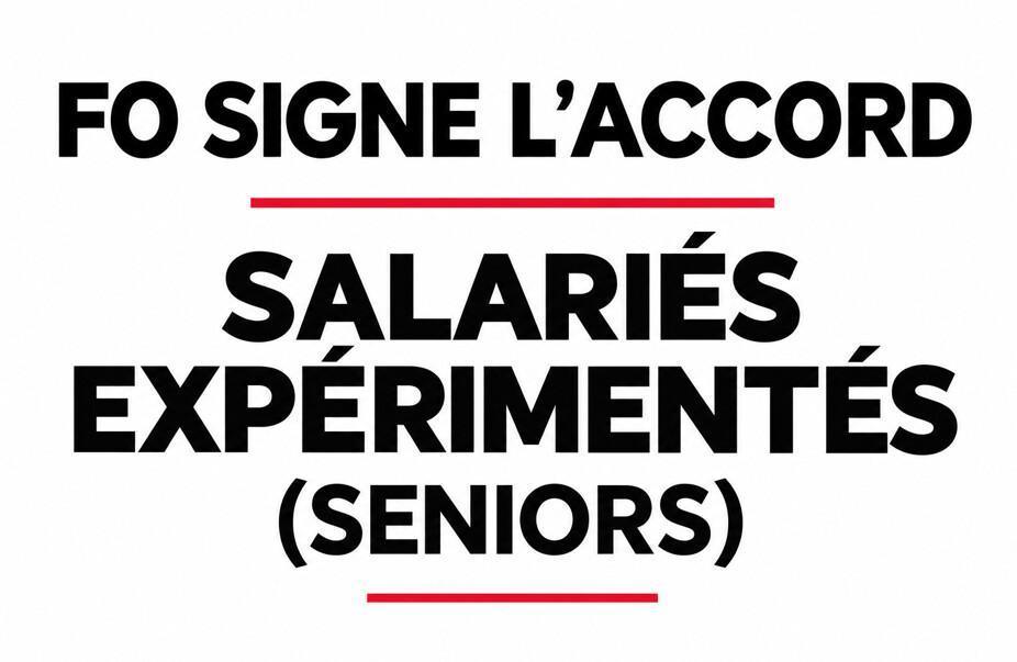 ACCORD SALARIES EXPERIMENTES