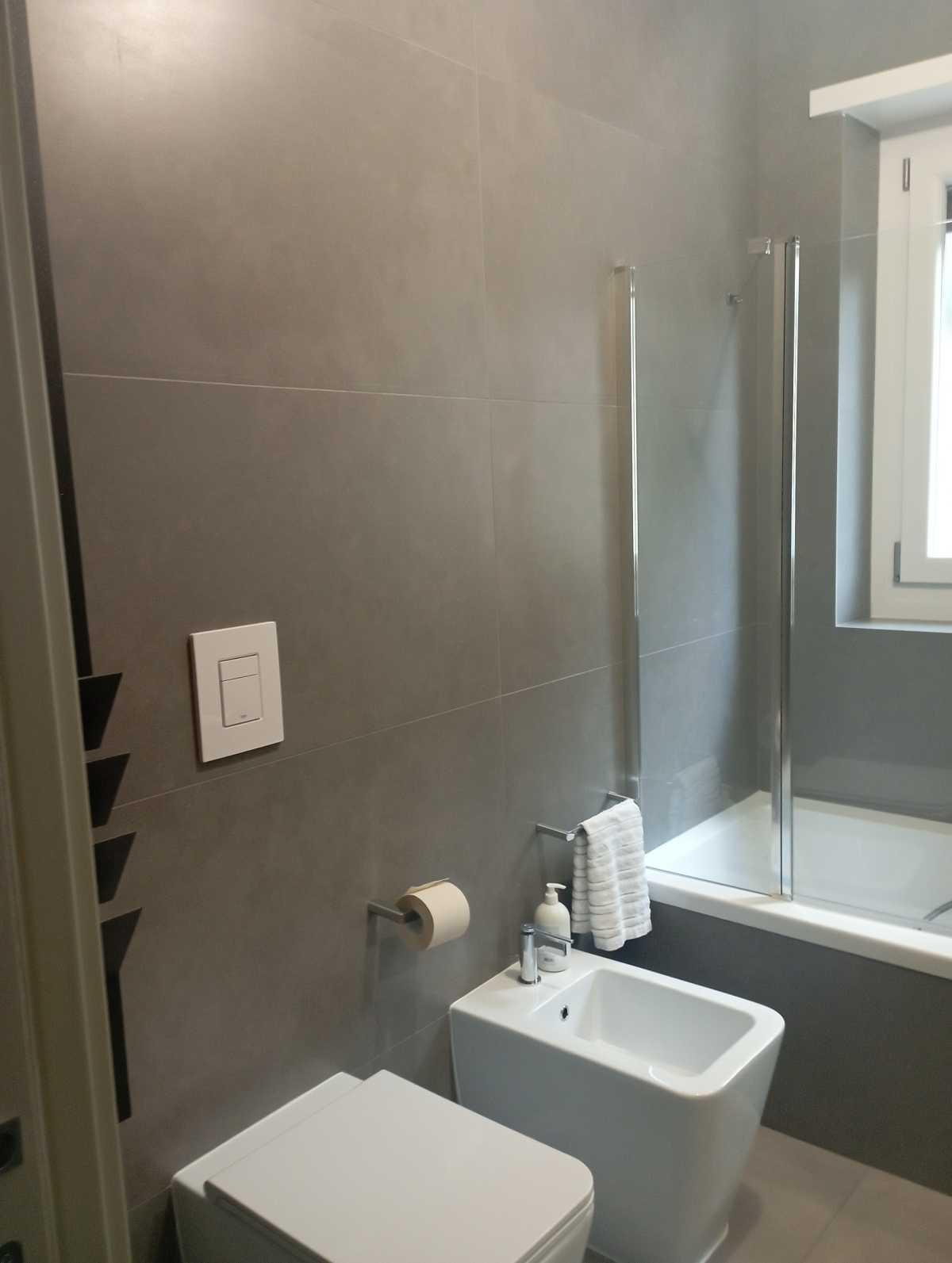 Luci e colori in un attico a Roma Nord Luci e colori in un attico a Roma Nord