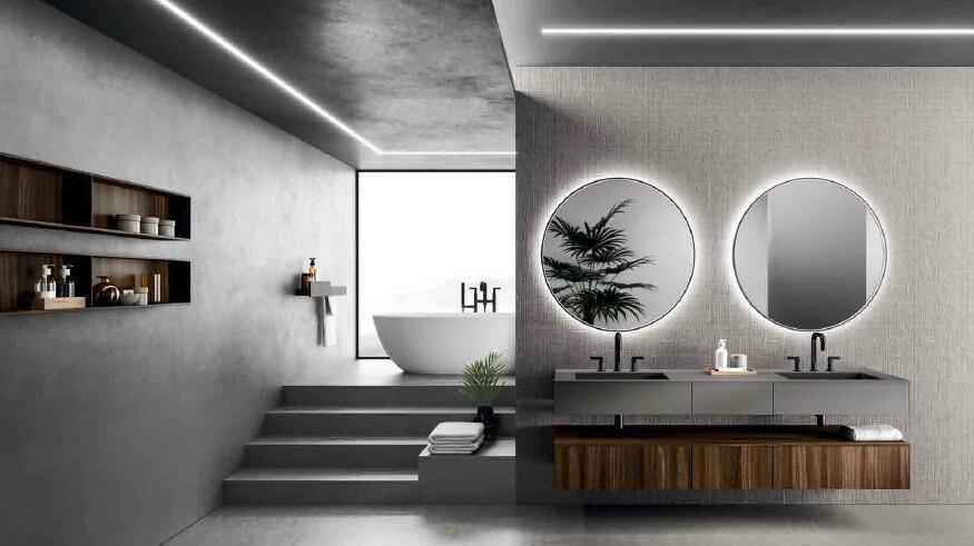 Soluzioni salvaspazio e design per il bagno con Altamarea