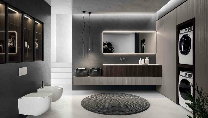 Soluzioni salvaspazio e design per il bagno con Altamarea