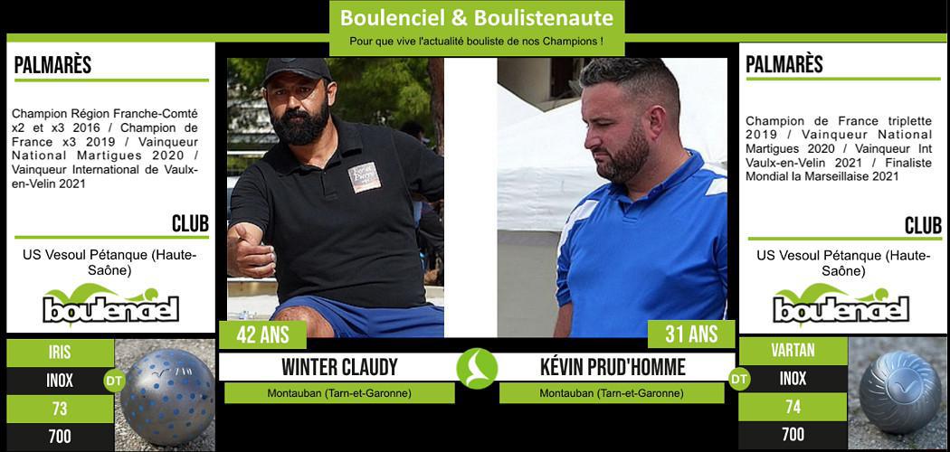 Présentation du palmarès des doublettes du Défi Team #Boulenciel - WebTV 5 & 6 février 2022