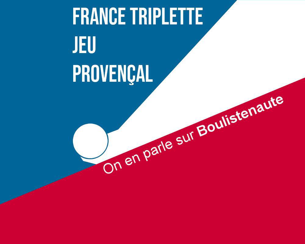 WebTV Carcassonne : Championnat de France Triplette Jeu Provençal