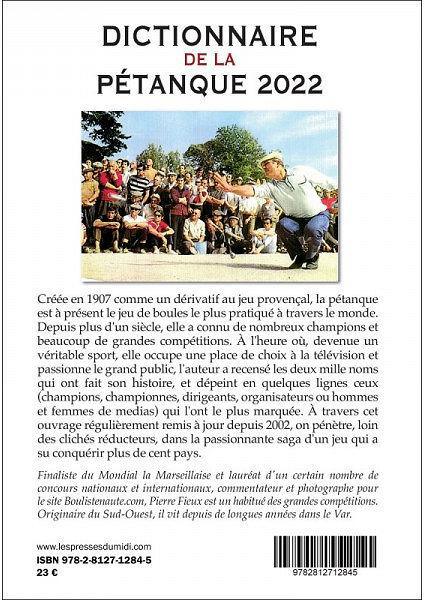 Dictionnaire de la pétanque, vingtième !