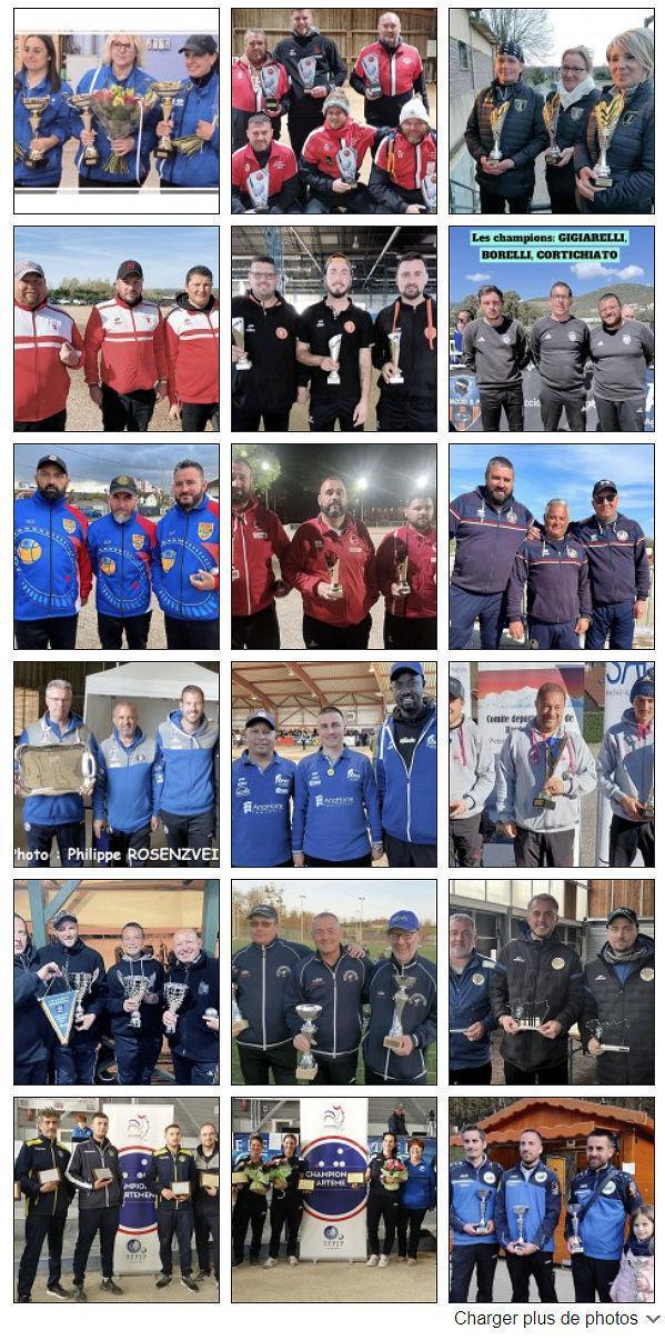 Championnats triplette à pétanque 2022 : les photos des champions et championnes Championnats triplette à pétanque 2022 : les photos des champions et championnes