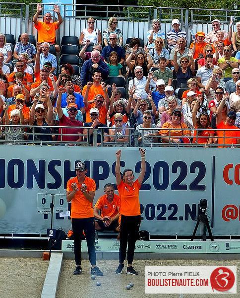 Les plus belles photos des Championnats d'Europe de pétanque 2022 à 's-Hertogenbosch au Pays-Bas