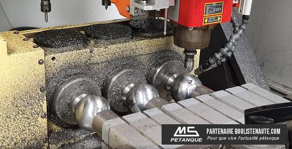 MS 120 Carbone demi-tendre : 3 boules de pétanque compétition MS 120 Carbone demi-tendre : 3 boules de pétanque compétition